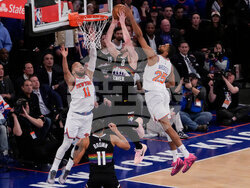 Nuggets Knicks Basketball