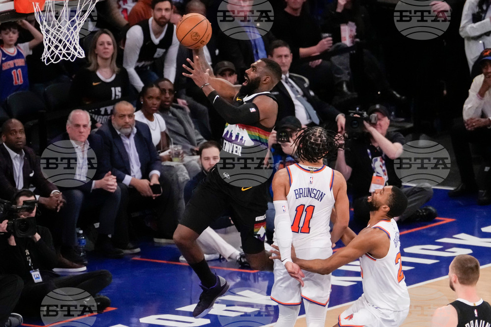 Nuggets Knicks Basketball