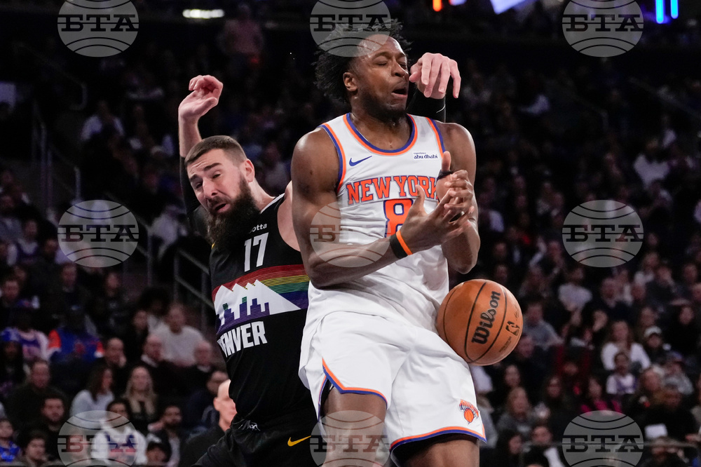 Nuggets Knicks Basketball