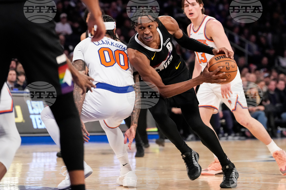 Nuggets Knicks Basketball