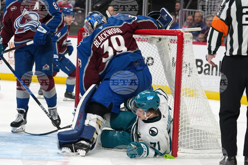 Sharks Avalanche Hockey