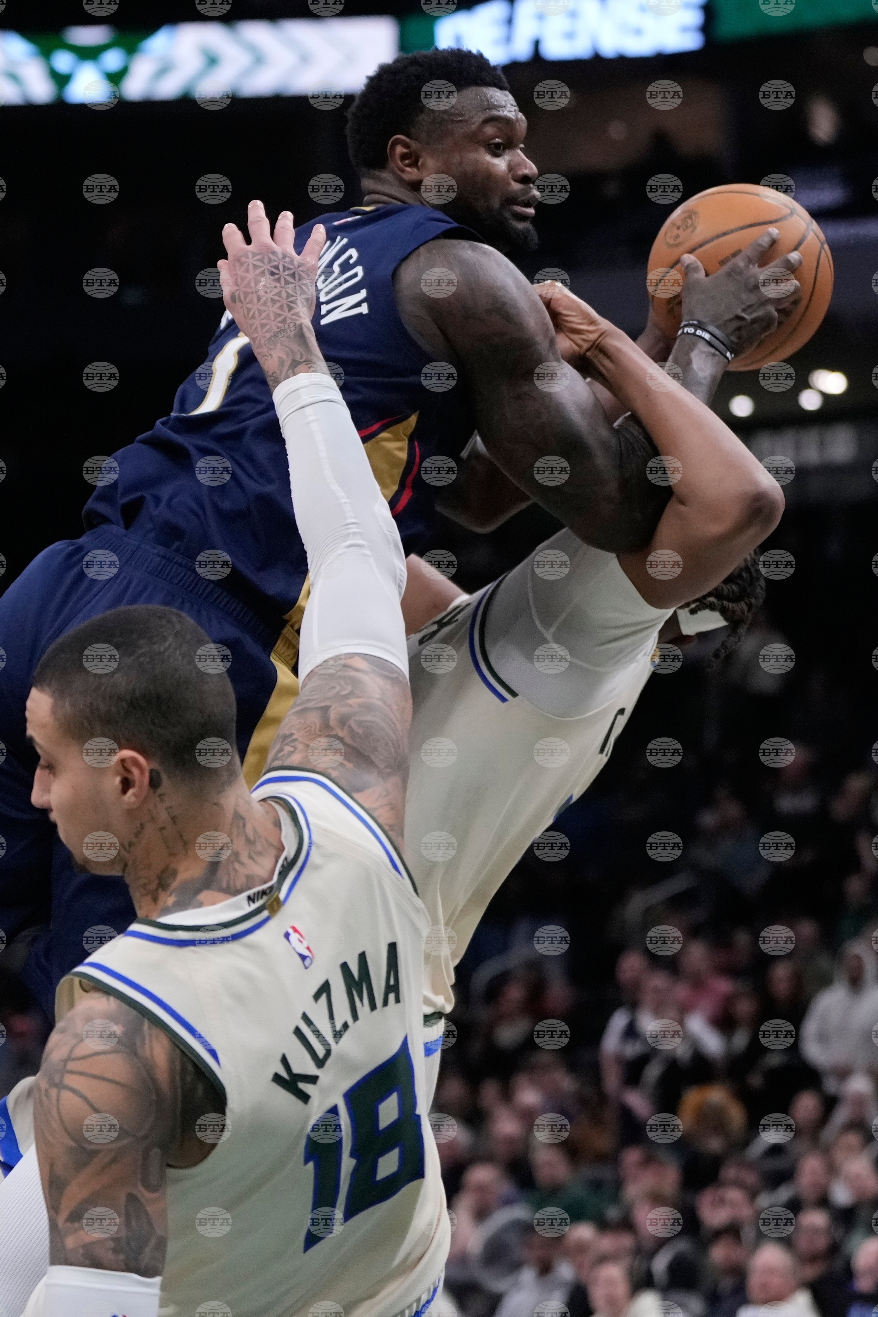 Pelicans Bucks Basketball