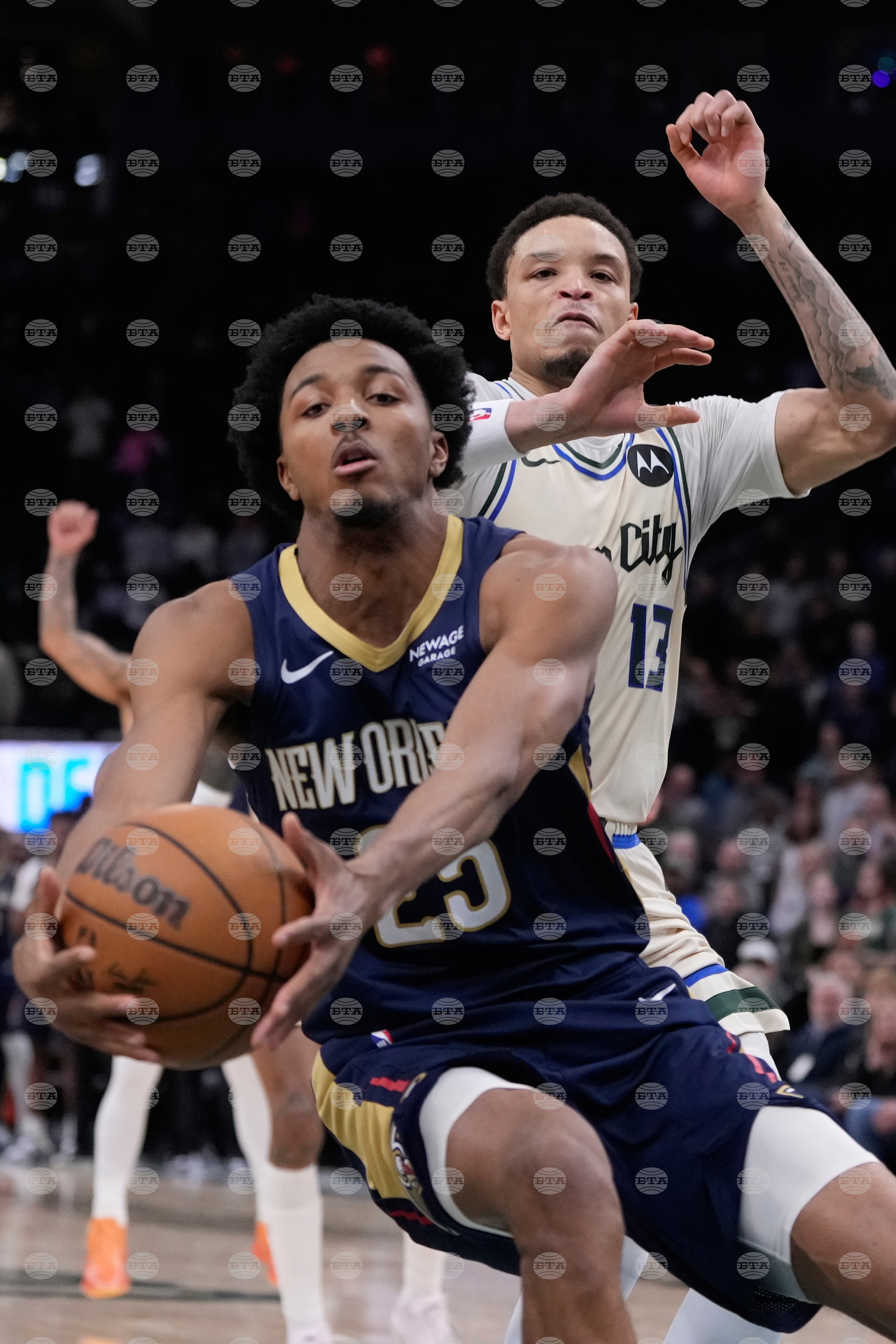 Pelicans Bucks Basketball