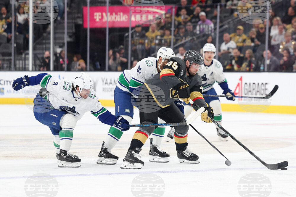Canucks Golden Knights Hockey