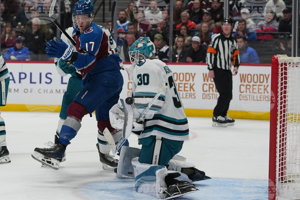 Sharks Avalanche Hockey