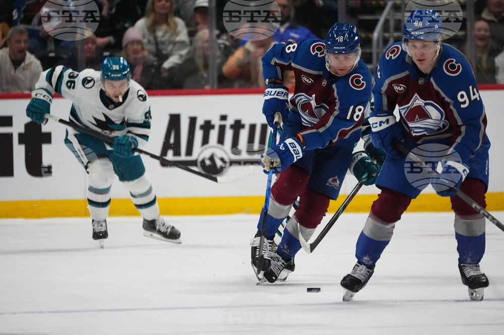 Sharks Avalanche Hockey