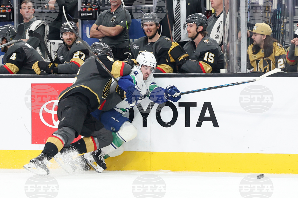 Canucks Golden Knights Hockey