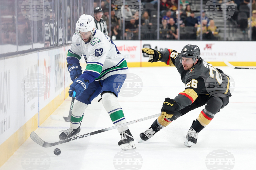 Canucks Golden Knights Hockey