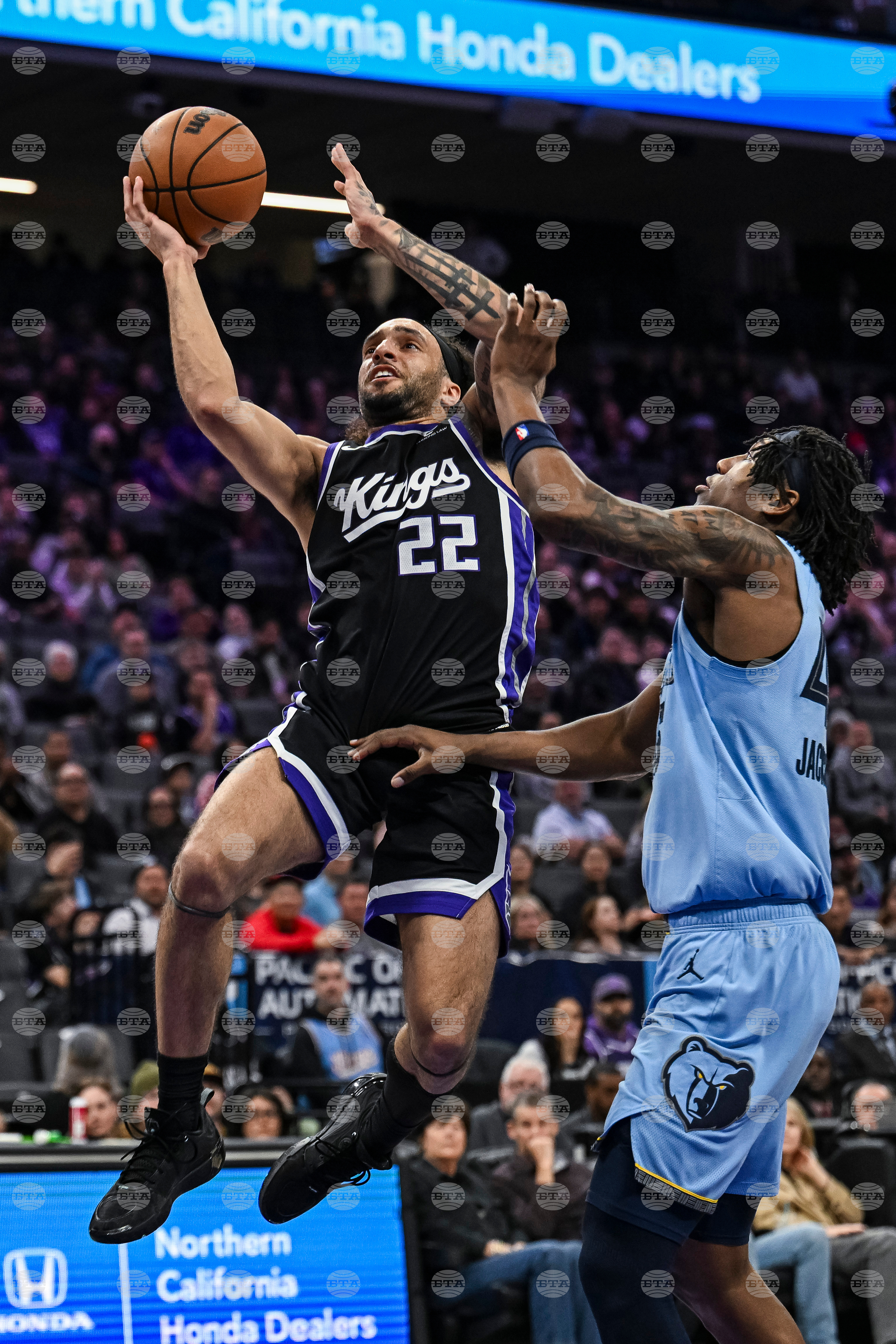 Grizzlies Kings Basketball
