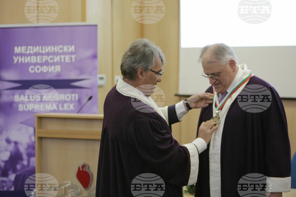Медицински университет - София - почетно звание „Доктор хонорис кауза“ - Хайнц Рьотингер