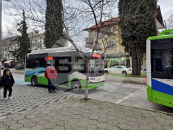 Сандански - публично обсъждане - електрически автобуси - представяне