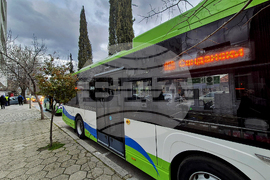 Сандански - публично обсъждане - електрически автобуси - представяне