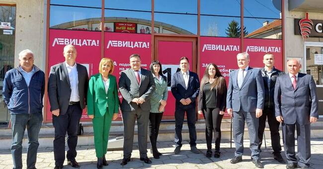 На 14 март „ЛЕВИЦАТА!“ с номер 14 в бюлетината откри официално офиса си в Хасково