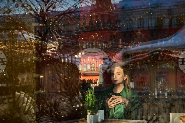 APTOPIX Russia Daily Life