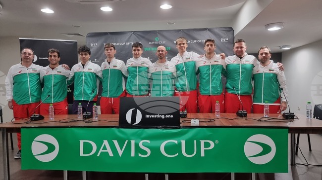 "Белгия е сериозен състав, но ние сме доказвали, че всичко е възможно", заяви капитанът на България за Купа "Дейвис" Валентин Димов