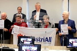 КНСБ - проблеми в промишлеността - пресконференция