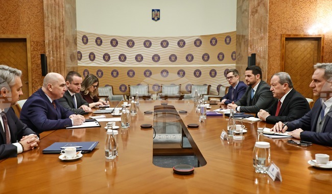 Румънският премиер Илие Боложан проведе дискусии за ускоряването на стратегическия енергиен проект в Минтия 