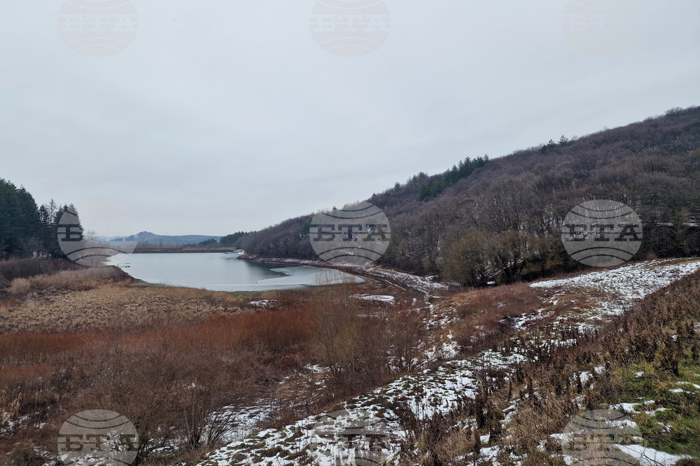 Разград - местността Пчелина - язовир - изглед