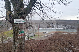 Разград - местността Пчелина - язовир - изглед