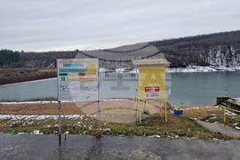 Разград - местността Пчелина - язовир - изглед