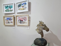 Варна - галерия „Ларго“ - изложба „Под знака на Огнения кон“