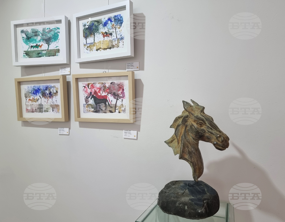 Варна - галерия „Ларго“ - изложба „Под знака на Огнения кон“