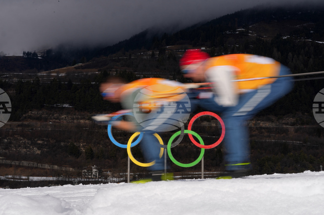 APTOPIX Milan Cortina Olympics Cross Country