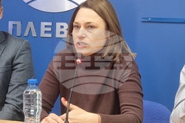 Национален пресклуб на БТА Плевен - КП "Заедно" - пресконференция - Ива Митева
