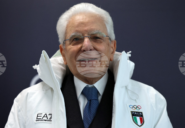 Президентът на Италия отиде на откриването на зимната Олимпиада с трамвай