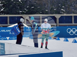 Италия - Зимни олимпийски игри Милано-Кортина 2026 - български отбор - тренировка