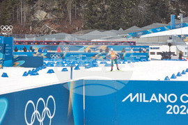 Италия - Зимни олимпийски игри Милано-Кортина 2026 - български отбор - тренировка