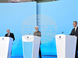 Германия - Кристин Лагард - пресконференция