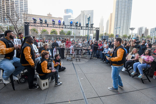 Marriott Bonvoy and Adam Devine Super Bowl Pop-Up Musical Perfor