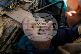 Israel Palestinians Artisan