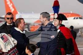 CORRECTION Milan Cortina Olympics Vance