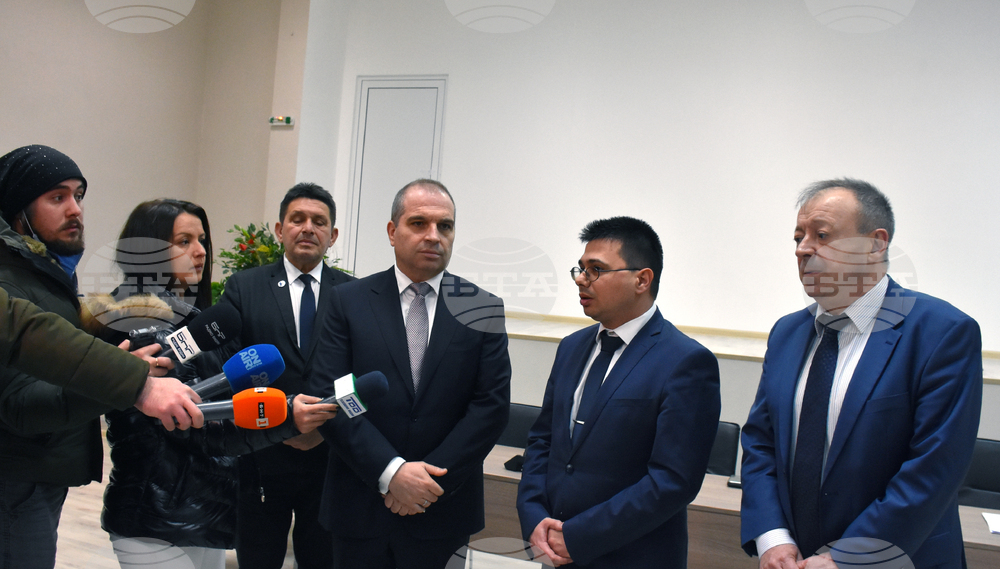 Видин - Гроздан Караджов - пресконференция