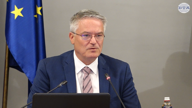 Напредъкът на България към членство в ОИСР е много добър през последните месеци, обяви Матиас Корман в София