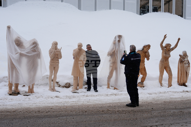 APTOPIX Milan Cortina Olympics Biathlon