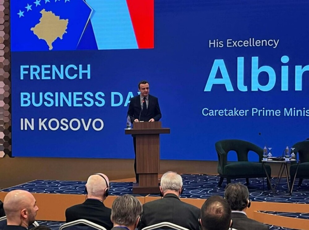 КосоваПрес: Косово е отворено за сериозни инвестиции, каза премиерът Албин Курти