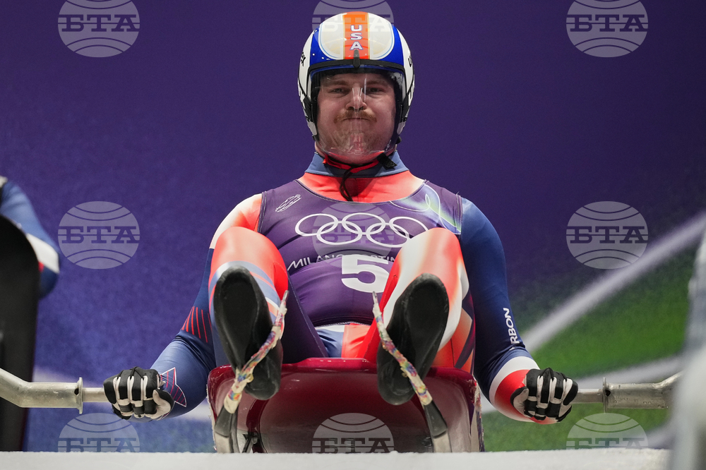 APTOPIX Milan Cortina Olympics Luge