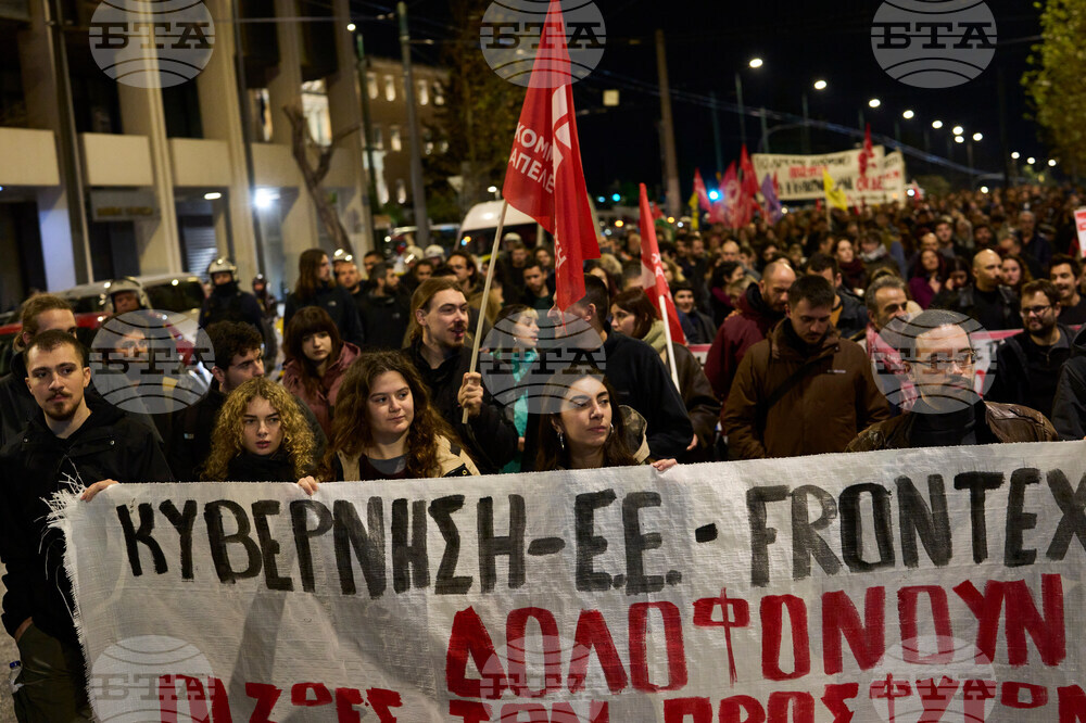Migration Greece Protest
