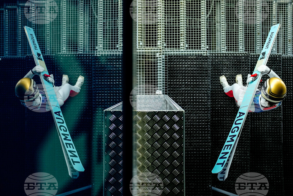 APTOPIX Milan Cortina Olympics Ski Jumping