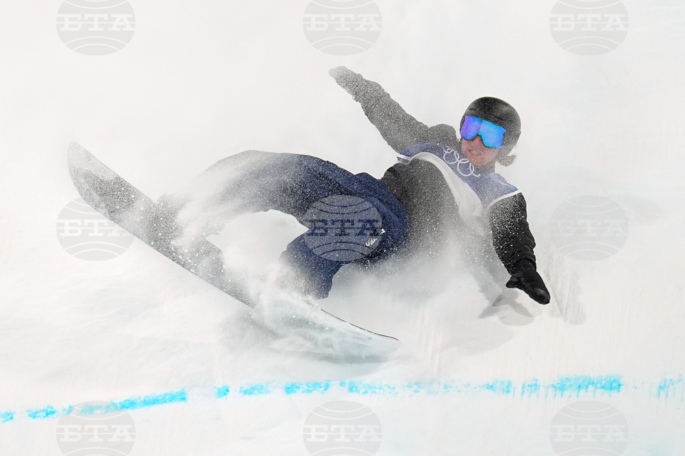 APTOPIX Milan Cortina Olympics Snowboard