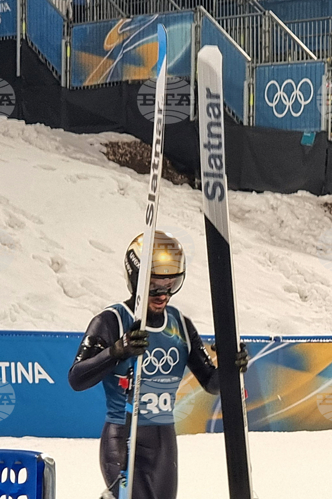 Владимир Зографски направи скок от 102.5 метра във втората официална олимпийска тренировка на малката шанца в Предацо