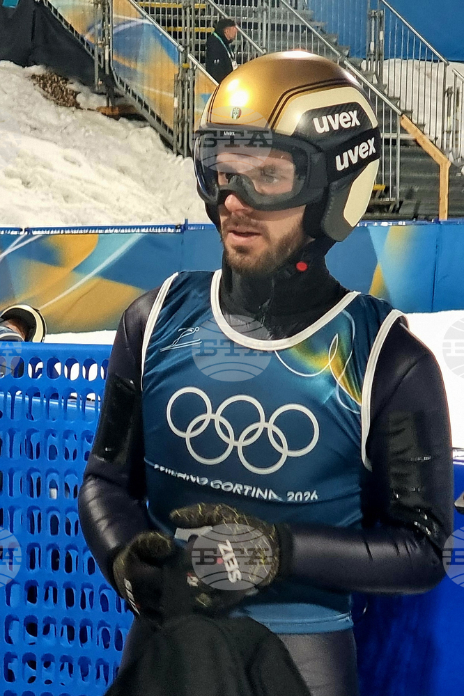 Владимир Зографски постигна 99 метра в най-дългия си скок в първата официална олимпийска тренировка на малката шанца в Предацо