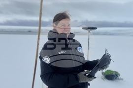 Антарктида - остров Ливингстън - Гергана Георгиева - сеизмолог