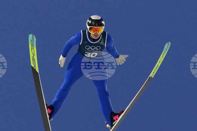 CORRECTION Milan Cortina Olympics Ski Jumping