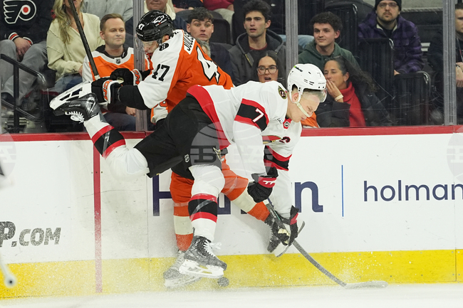 Senators Flyers Hockey