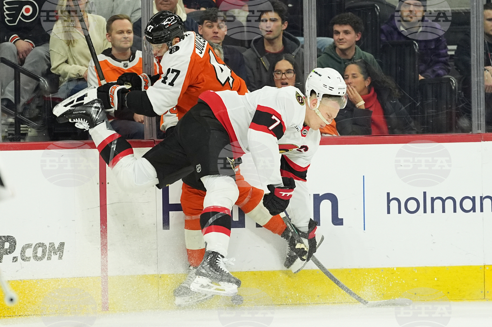 Senators Flyers Hockey