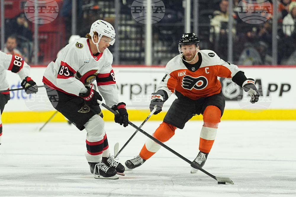 Senators Flyers Hockey